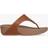 Fitflop Lulu Leather Toepost - Brun