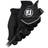 FootJoy Ladies RainGrip Golf Glove Black Large
