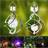 Valtron LED Solar Light Outdoor Waterproof Solar Powered Colorful - Silver