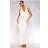 PrettyLittleThing Butter Cream Waistcoat Detail Maxi Dress, Butter Cream
