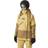 Helly Hansen Powchaser Asymmetric, skijakke, dame, lysebrun/gul