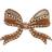 Maanesten Memoru Brooch Broche Mocha B: 6,3 x H: 4,5