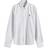 AMI Paris Heart Striped Button Down Oxford Shirt - Black/Natural White