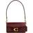 Coach Coach Spazzolato Leather Tabby Shoulder Bag 20 Dark Brown