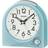 Seiko Quartz Alarm Clock Light Blue