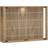 VCM Vitrosa Honey Oak Vitrinskåp 83x60cm