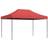 vidaXL Foldbart Pop Up Festtelt 440 x 292 x 315 cm Bordeaux