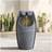 H&O Direct Outdoor Solar-Powered Water Fountain Rockery Decor - Natural - One Size