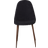 Venture Home Polar Black/Walnut Köksstol 87cm