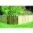 Wickes Forest Garden Dome Top Timber Border Edging - 230 x 1000 mm - Natural Timber