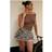 PrettyLittleThing Mocha Fine Knit Twist Neck Vest Top, Brown