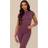 PrettyLittleThing Tall Eggplant Core Collection Tab Contour Sculpt Short Sleeve T Shirt, Eggplant