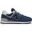 New Balance Men's 574 Casual Sneakers - Blue/White