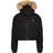 Tommy Jeans Cropped Fit Alaska Puffer Jacket with Down - Black