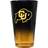 The Memory Company Colorado Buffaloes Ombre Beer Glass 47.3cl