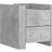 vidaXL 848286 Concrete Grey Sängbord 45x50cm