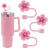 Meitesti Cherry Blossom Straw Cover Cap Kitchenware 3pcs