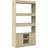 vidaXL 3309620 Sonoma Oak Bogreol 180cm