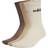 adidas Linear Crew Cushioned Socks 3 Pairs - Brown/Magic Beige/Earth Strata (IZ0106)