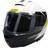 Schuberth C5 Eclipse Yellow Fällbar hjälm gul