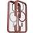 OtterBox iPhone 16 Pro Case Defender Series XT for MagSafe Brick Red Clear