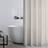 Catherine Lansfield Timeless Stripe Shower Curtain Natural - Beige
