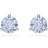 Swarovski Solitaire Stud Earrings - Blue
