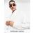 ASOS DESIGN 90s Oversized Linen Blend Shirt - White