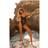 PrettyLittleThing Brown Underwired Buckle Belt Swimsuit