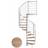 Dolle Montreal Spiral Eg H-Olieret 9016 DESIGN 13T Ø140