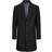 Jack & Jones Harrinson Wool Coat - Black/Dark Grey Melange