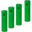 Dolidada 3000 mAh Rechargeable Lithium Ion Battery 20-pack