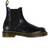 Dr. Martens 2976 Yellow Stitch Smooth Leather Chelsea Boots - Black