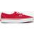 Vans Authentic Shoes (red) Unisex Red