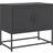 vidaXL 846470 Black TV-bord 68.5x60.5cm