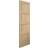 JB Kind Snowdon Oak Internal 198.1 x 76.2 cm W x 3.5 cm D - Brown Interior Door (x198.1cm)