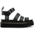 Dr. Martens Blaire Hydro Leather Strap Sandals - Black