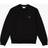 Lacoste Fleece Crew Neck Sweatshirt - Black