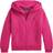 Polo Ralph Lauren Girl's Fleece Full-Zip Hoodie - College Pink