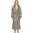Oas Forest Waver Long Robe Green/White