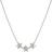 Nomination Armonica 3 Stars Necklace - Silver