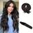Shein 20 pcs Straight Tape In 100% Remy Human Hair Extension For Salon Silky Seamless Invisible Natural Black Color