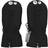Color Kids Zipper With Mittens - Black