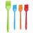 4 Pcs Silicone Basting Pastry Brush (Multicolor) Spatula 4 10.3"