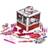 Hello Kitty Train Case Cosmetic Makeup Set