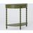 John Lewis Bobbin Half Moon Olive Console Table