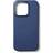 Mujjo Full Leather Case (iPhone 16 Pro) Blå