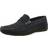 Hush Puppies Roscoe Leather Slip On Loafer Shoes - Navy