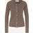 Rosemunde Wool & Cashmere Cardigan Kvinde Brown Grey Mel Cardigans Cashmere hos Magasin