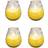 Price's Outdoor Citronella Candle In Glass Jar Fly Insect Repeller 4 pcs
